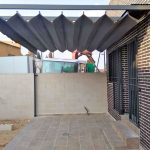 PERGOLA LONA GRIS